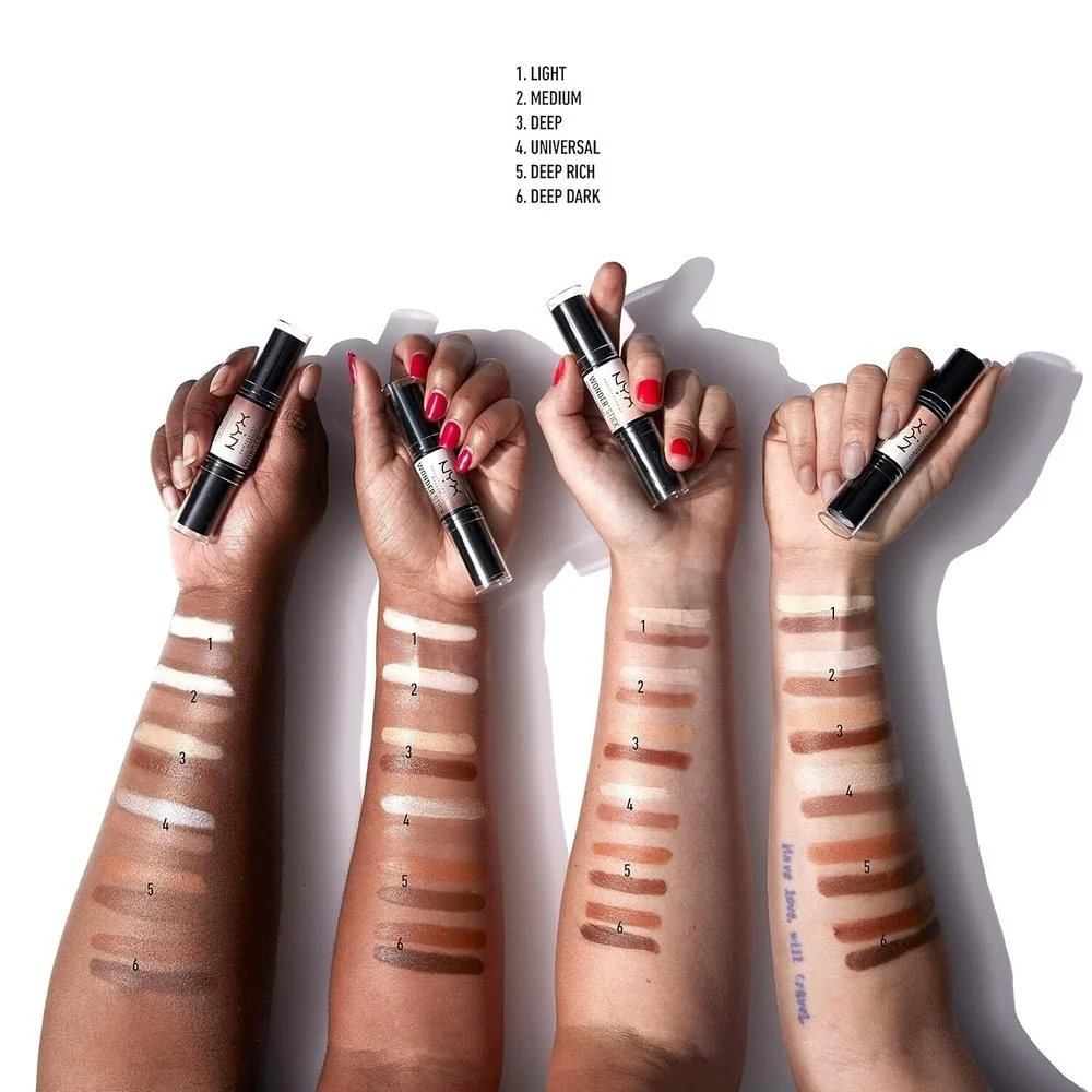 NYX PROFESSIONAL MAKEUP Wonder Stick‎ 2-In-1 Highlight & Contour Stick - Deep